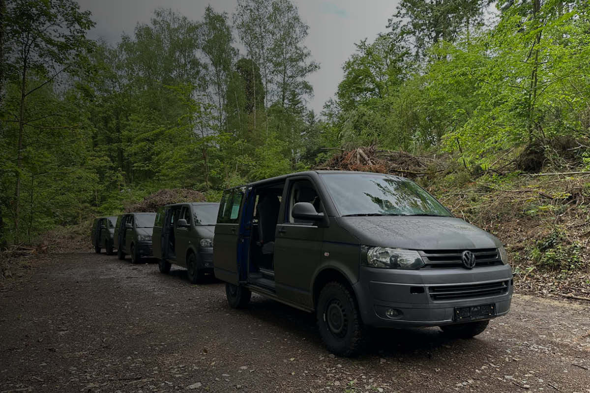 ehemalige Bundeswehr-Fahrzeuge